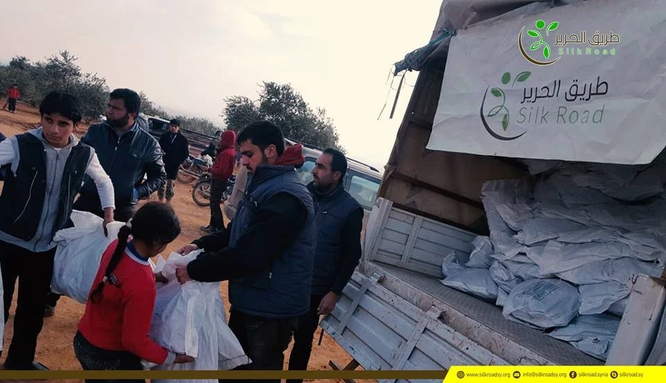 Distribution of winter children’s clothing for the IDP’s