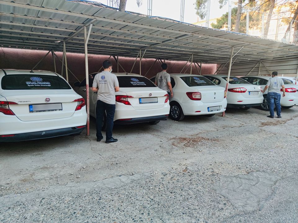 The Silk Road Organization provides cars to serve citizens infected with Coronavirus within the state of Sanliurfa