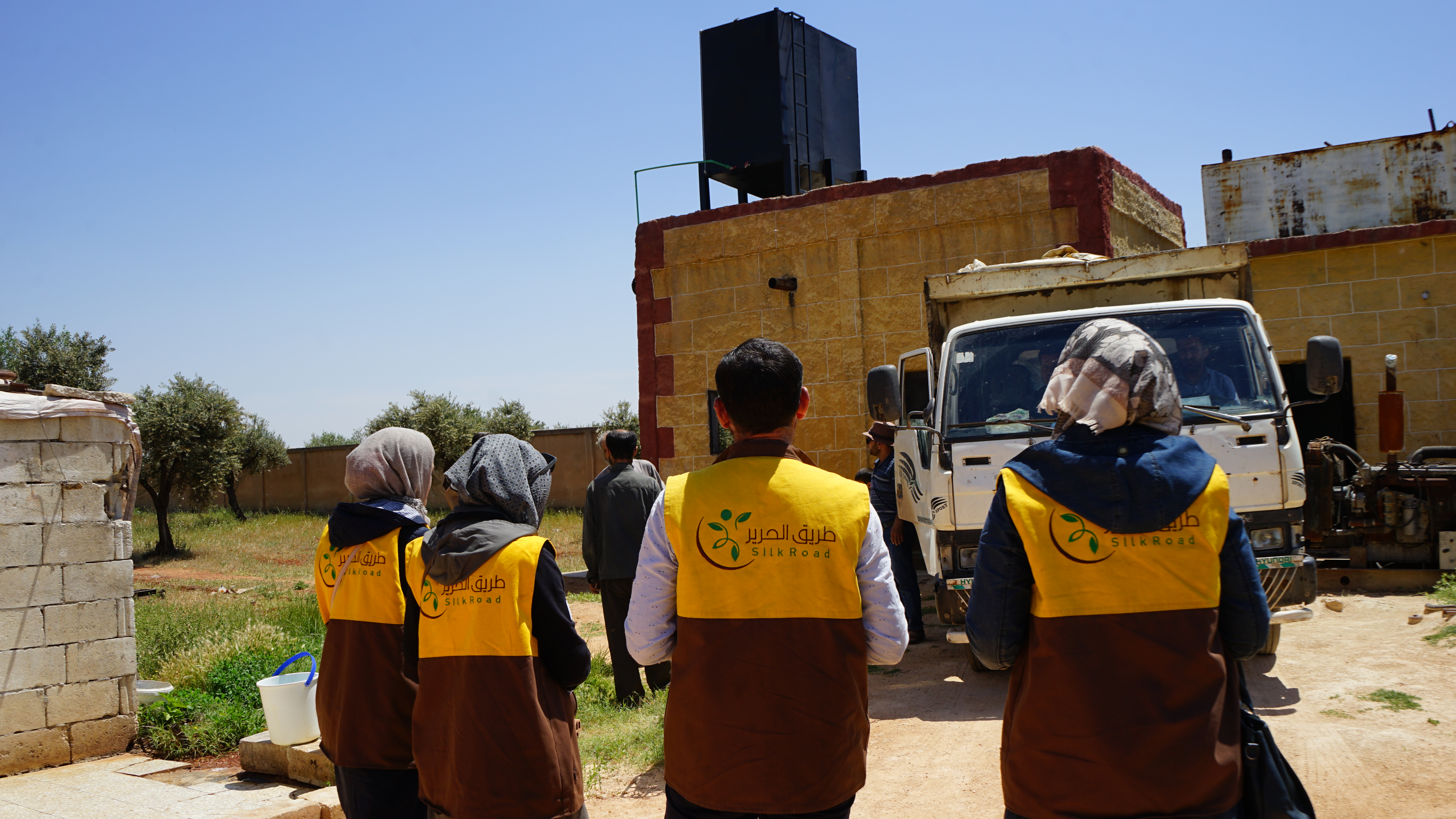  pumped fuel to several water stations in the Idlib region and its countryside 