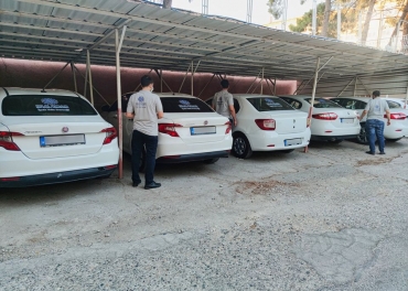 The Silk Road Organization provides cars to serve citizens infected with Coronavirus within the state of Sanliurfa
